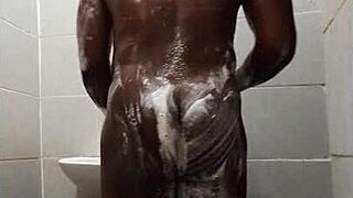 Boyfriend Shows Big Dick In Bathroom