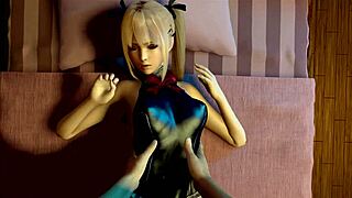 Marie Rose From Dead Or Alive In A Home Video Scene