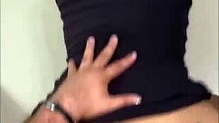 latina friend shows thongs to provoke in doggystyle