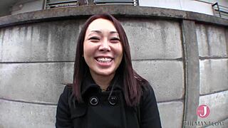 youthful aoi 37 borrowed clothes for porno! damn, watch her lick and finger to orgasm!