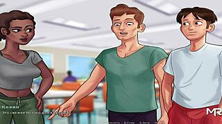 Summertimesaga - Headmistress Punishes Students with Intense Creampie in E2 10