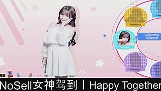 happy couple plays dating game