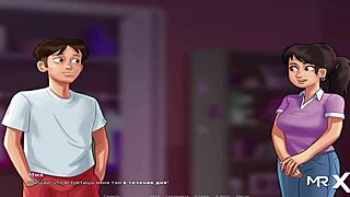 Summertimesaga - Headmistress Punishes Students with Intense Creampie in E2 10