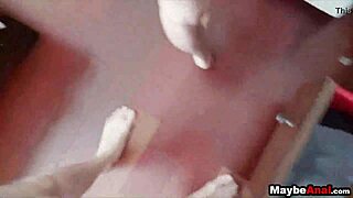 After a long trip, I caught Soffie getting her asshole pounded in public.