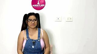 latina newbie ivanna diaz tries modeling casting but ends in steamy offer