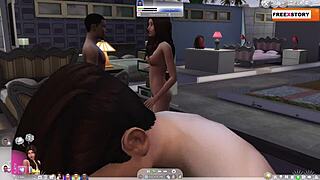 Animated Sex Scene In A Sims Sex Life Episode 1!