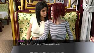 john engages in threesome sex with pamela and lizzie in dusklight manor 3d