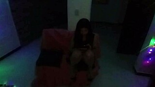 Does this latina love sucking her boyfriend's cock more than anything?