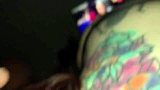 Hey, watch this white BBW suck on a huge BBC like a pro!