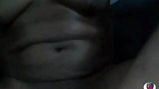 Ebony slave cyndy squirts during dark masturbation