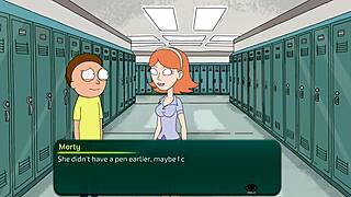 Morty's erotic escapades: A gaming adventure that can easily be described as porn