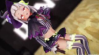 Hololive Murasaki Shion Dreams Of You In MMD Animation