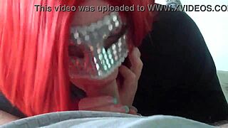 Redhead Amateur Wife Devours Big Cock with Skill