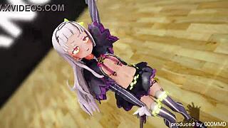 Hololive Murasaki Shion Dreams Of You In MMD Animation