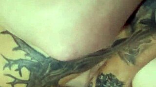 Couple Enjoys Halloween Party Fun