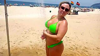 Squirt Show at Copacabana Beach.