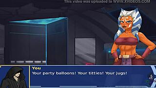 Star wars cosplay leads to hot bang