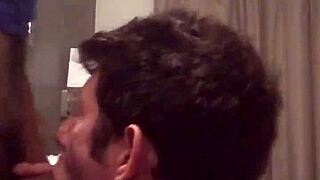 My white boy sucks mexican cock!