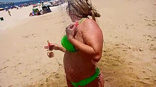 Squirt Show at Copacabana Beach.