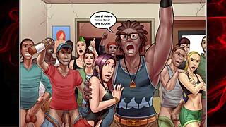 My Old Wife Girlfriend Acts As Prostitute In Anime Hentai Cuckold