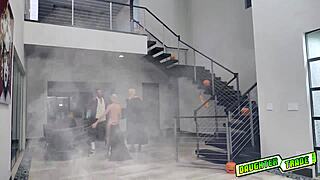 Horny Step Dads Doggystyle Fuck Their Cosplaying Daughters