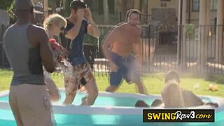 Softcore Massages Between Sexy And Naked Swapped Swingers