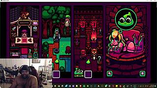 I-I can't believe I'm playing this smutty scrolls adult puzzle game, it's so nasty and full of nude anime hentai!