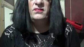 Sissy Crossdresser Indulges In Bisexual Masturbation And Anal Play