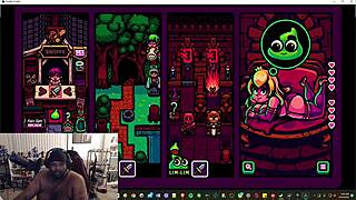 I-I can't believe I'm playing this smutty scrolls adult puzzle game, it's so nasty and full of nude anime hentai!