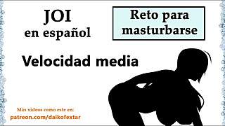 can you masturbate to the end in spanish?