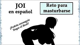 can you masturbate to the end in spanish?