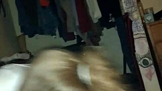 My Girl Jessy Feels Intense Pleasure Cumming On My Cock