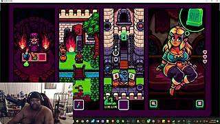 I-I can't believe I'm playing this smutty scrolls adult puzzle game, it's so nasty and full of nude anime hentai!