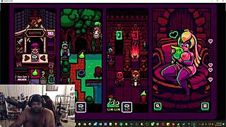 I-I can't believe I'm playing this smutty scrolls adult puzzle game, it's so nasty and full of nude anime hentai!