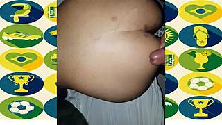 My Brazilian Ass Dances In Bikini Before Hardcore Cumshot!