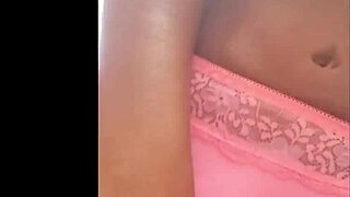 Ebony Woman In Heat Caresses Her Pussy During Web Chat.