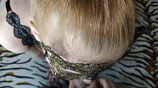 Deep Wet Blowjob From Hot Blonde