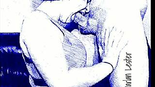 Darlan Lester's sensual illustrations: The collection of erotic comic books