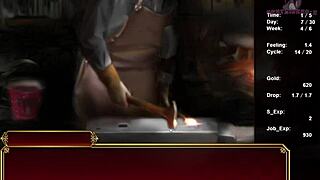 Blonde Teen Giving Oral To Anime Character Leading To Orgasm