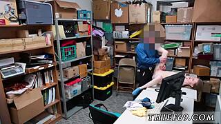 Chubby big-boob teen caught and fucked hard in HD