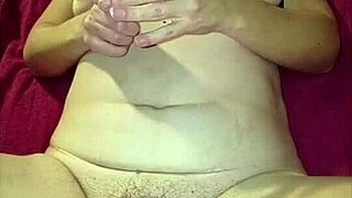 wife gets ass fucked with huge plug in cunt