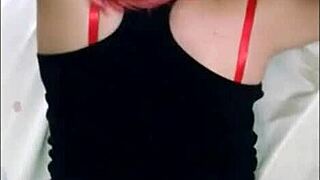 Couple enjoys interracial doggystyle position