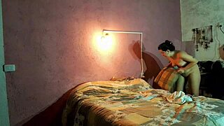 spanish milf masturbates for cum in homemade sexy session