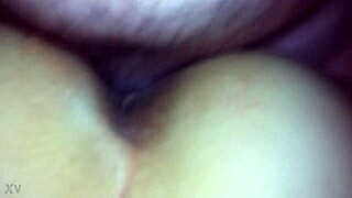 amateur couple in doggystyle position