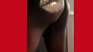 Gay amateur gets his cock sucked by a black shemale