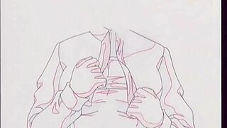 Intense penetration of small vagina in animated girl