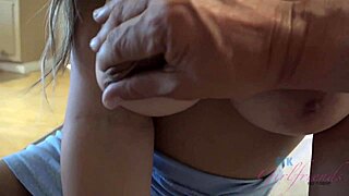 Busty Autumn Falls Screams as Pussy Licked and Eaten POV!