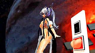 Waist Swing Dance in Anime Hentai Style