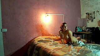 spanish milf masturbates for cum in homemade sexy session