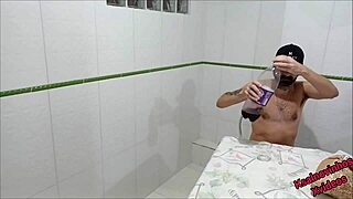 I watch stepsister in panties at home alone, leading to deepthroat blowjob